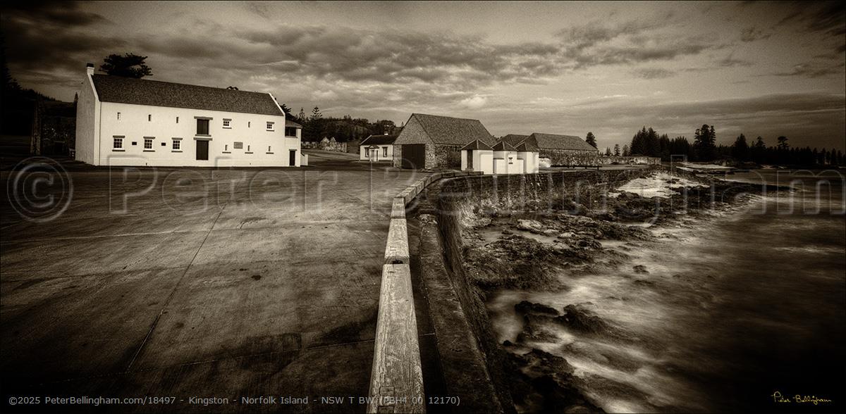Peter Bellingham Photography Kingston - Norfolk Island - NSW T BW (PBH4 00 12170)